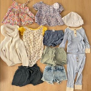12m - Summer girl toddler clothes